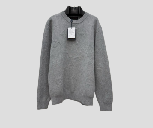 LV Embellished Knitted Crewneck