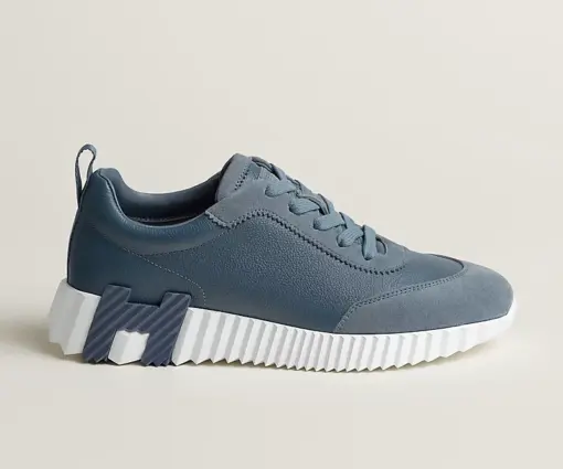 Hermes Bouncing Sneakers Blue Sea