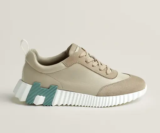 Hermes Bouncing Sneakers Beige Esquisse