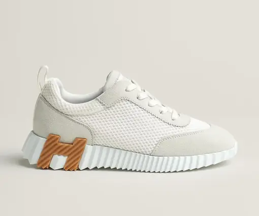 Hermes Bouncing Sneakers Blanc