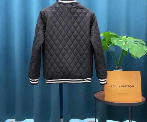 Alternative view of LV Embroidered Nylon Baseball Blouson Black