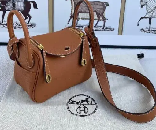 Hermes Lindy XMY Bag Brown
