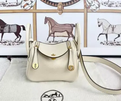 Hermes Lindy XMY Bag White