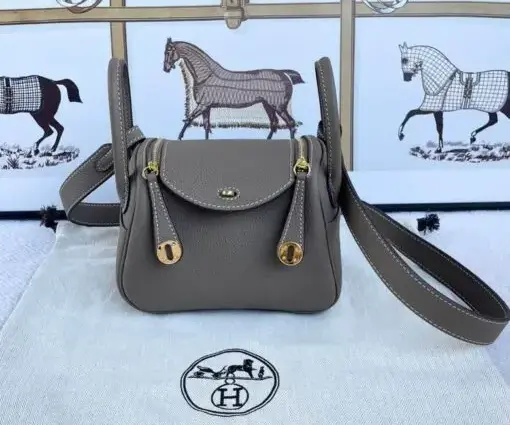 Hermes Lindy XMY Bag Gray
