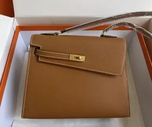 Hermes Kelly Bag Brown M1
