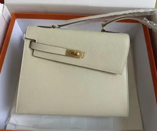 Hermes Kelly Bag Off-White