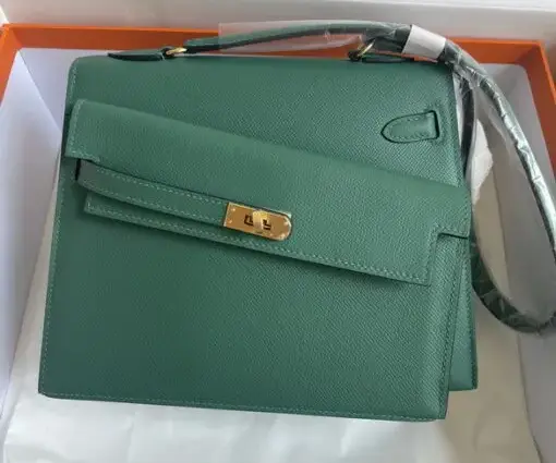 Hermes Kelly Bag Deep Green