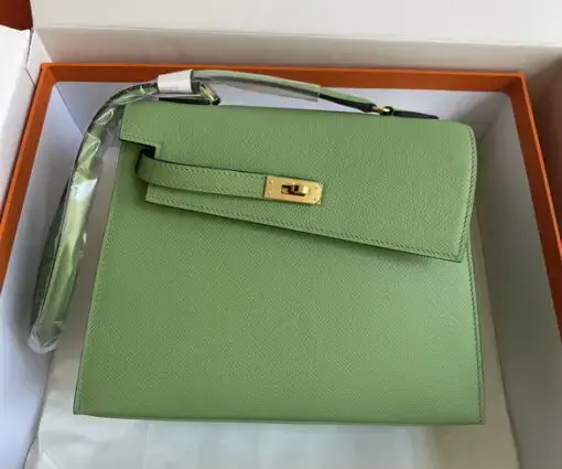 Hermes Kelly Bag Green M1