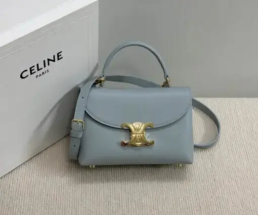 Celine Teen Nino Bag Celadon Blue