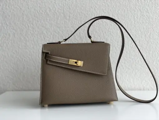 Hermes Kelly Bag Etoupe