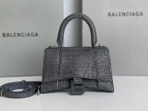 Balenciaga Hourglass Bag Dark