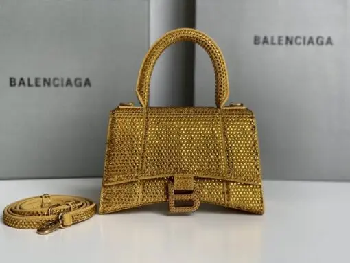 Balenciaga Hourglass Bag Golden