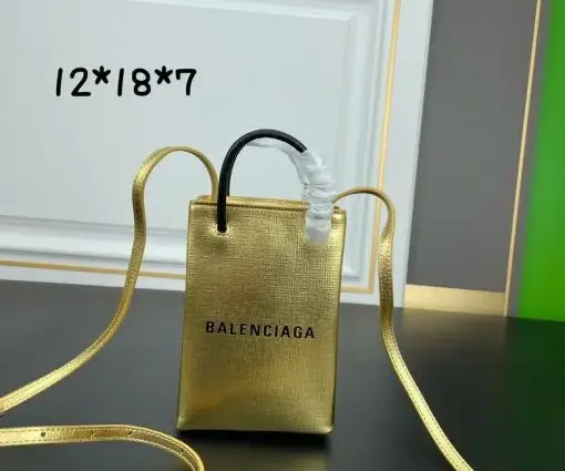 Balenciaga Phone Bag Golden