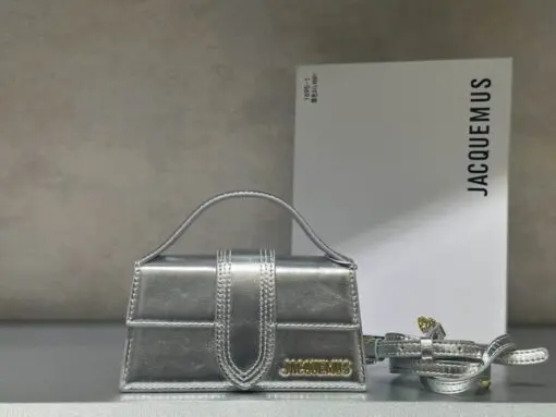 Jacquemus Handbag In Silver
