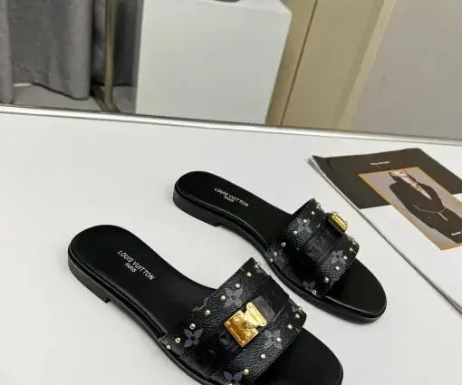 Alternative view of LV Women Slipper Black