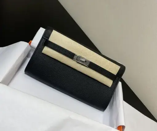 Hermes Kelly Bag Black M1