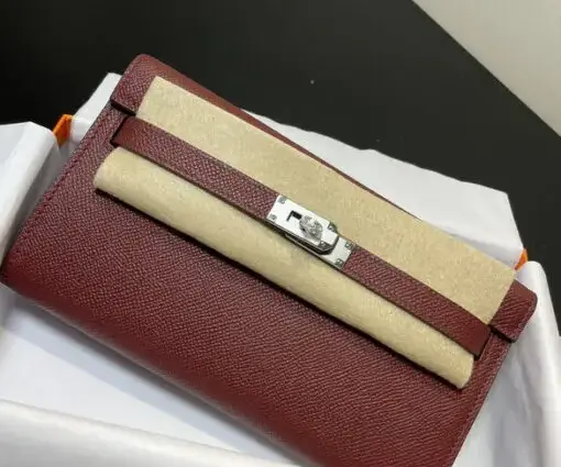 Hermes Kelly Bag Maroon
