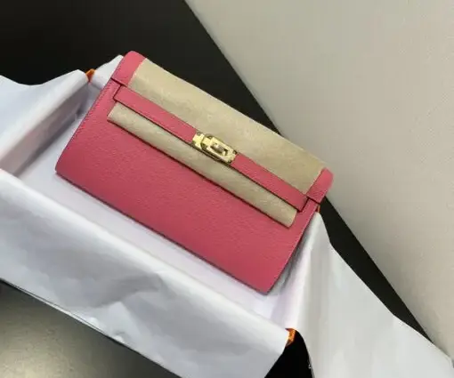 Hermes Kelly Bag Hot Pink M1