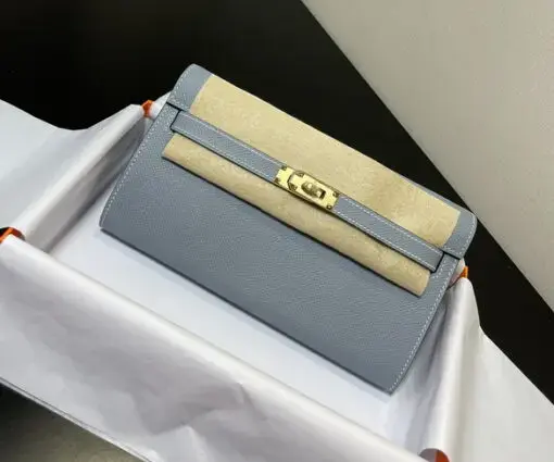 Hermes Kelly Bag Glaze Gray