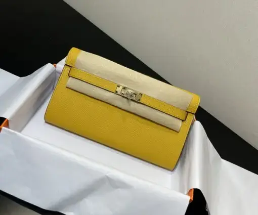 Hermes Kelly Bag Yellow