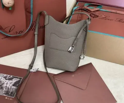 Loro piana Cell phone Bag Brown