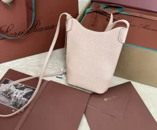 Loro Piana Cell phone Bag White