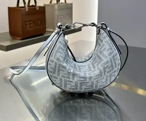 Fendi Praphy Bag White Stone
