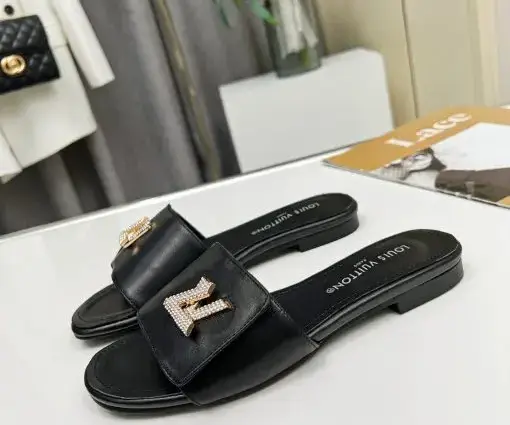 Alternative view of LV Women Slipper Black