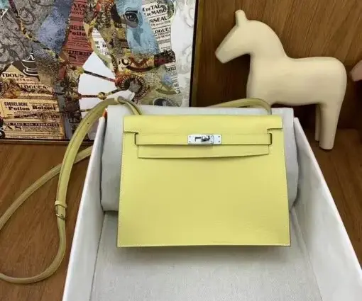 Hermès Kelly Danse Jumping Bag Yellow