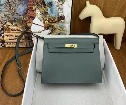 Hermès Kelly Danse Jumping Bag Forest Green