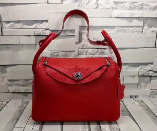 Hermes Lindy Bag Red
