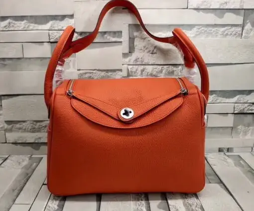 Hermes Lindy Small Bag Orange