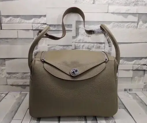 Hermes Lindy Small Bag Etoupe