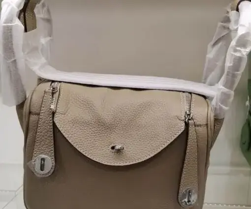 Hermes Lindy 26/30cm Bag Etoupe
