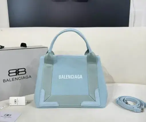 Balenciaga Handbag Large Liteblue
