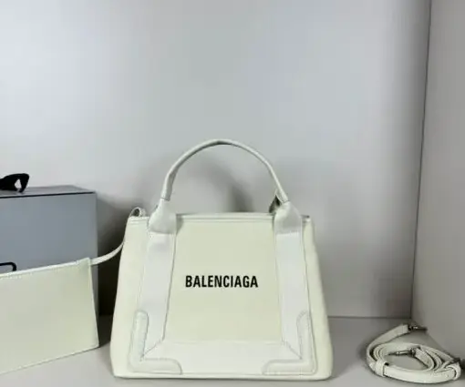Balenciaga Handbag Large Off-White