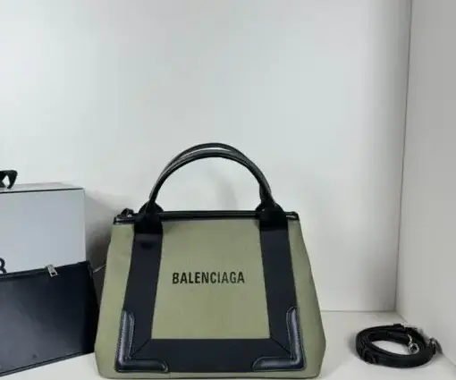 Balenciaga Handbag Large Olive Green