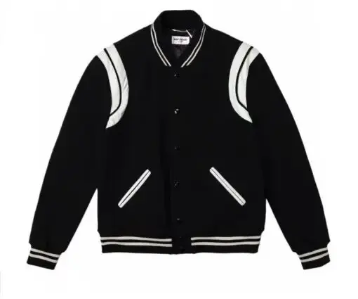 Yves Saint Lauren Jacket Black White