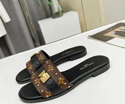 Alternative view of LV Women Slipper Black