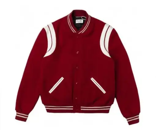 Yves Saint Lauren Jacket Red White