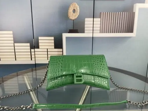 Balenciaga Downtown Bag Green