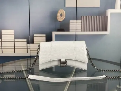 Balenciaga Downtown Bag White