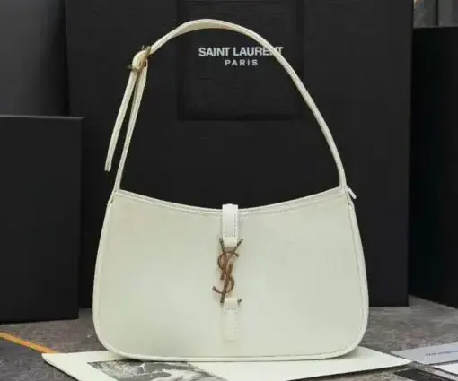 YSL Hobo Bag White