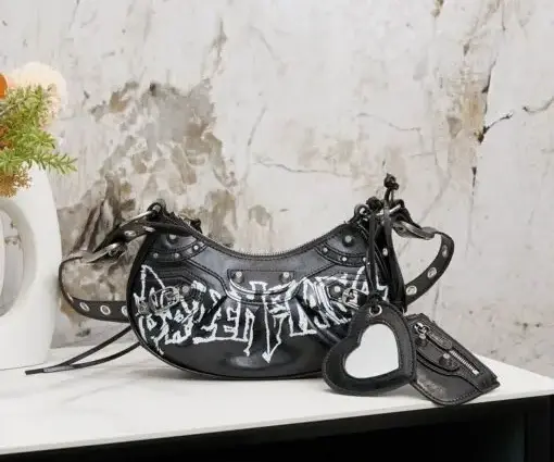 Balenciaga Single Shoulder Bag Black