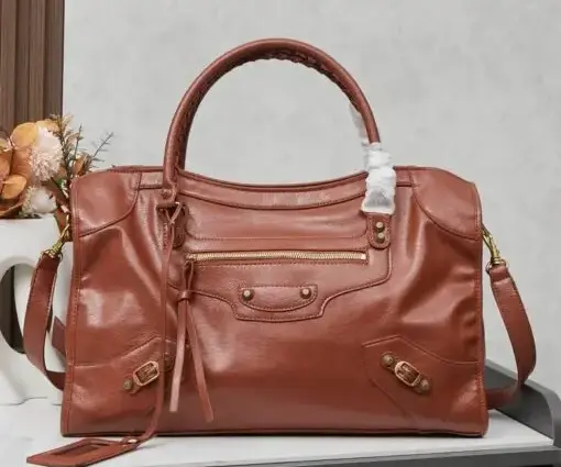 Balenciaga Handbag Large Brown