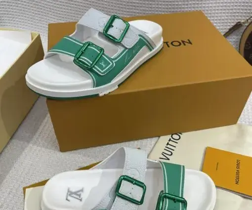 Alternative view of LV Trainer Mule Green Grey