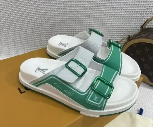 LV Trainer Mule Green Grey