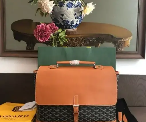 Goyard Citadin PM Messenger Bag – Black & Tan