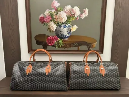 Goyard Boston Bag Black & Brown