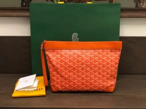 Goyard Conti Pouch Orange